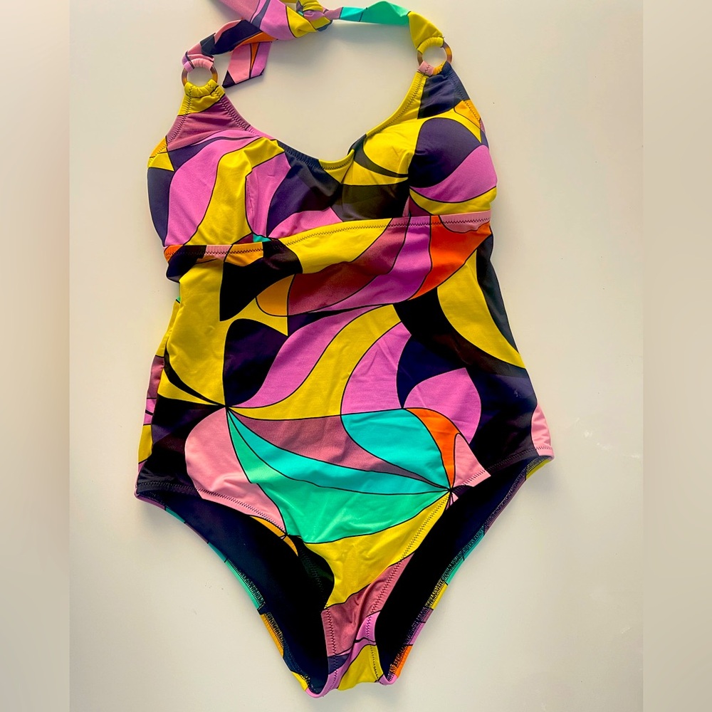 Vilebrequin
1984 Invisible Fish Halter One Piece Swimsuit